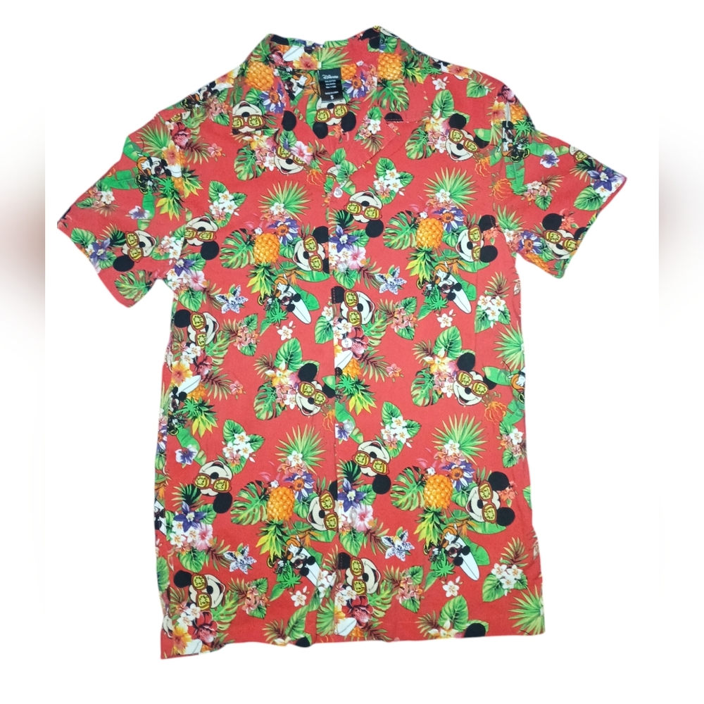 Disney Mickey Mouse Hawaiian shirt S